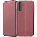 Чехол-книжка для Samsung Galaxy A14 A145 (темно-красный) Fashion Case