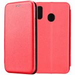 Чехол-книжка для Samsung Galaxy A20 A205 (красный) Fashion Case