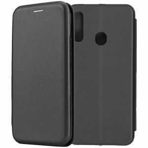 Чехол-книжка для Samsung Galaxy A20s A207 (черный) Fashion Case
