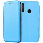 Чехол-книжка для Samsung Galaxy A20s A207 (голубой) Fashion Case