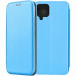 Чехол-книжка для Samsung Galaxy A22 A225 (голубой) Fashion Case