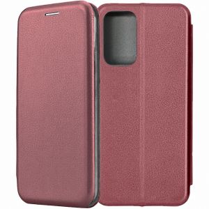 Чехол-книжка для Samsung Galaxy A73 5G A736 (темно-красный) Fashion Case