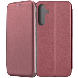 Чехол-книжка для Samsung Galaxy A25 5G A256 (темно-красный) Fashion Case