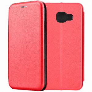 Чехол-книжка для Samsung Galaxy A7 (2016) A710 (красный) Fashion Case
