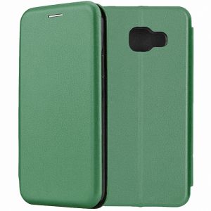 Чехол-книжка для Samsung Galaxy A3 (2016) A310 (зеленый) Fashion Case