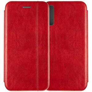 Чехол-книжка для Samsung Galaxy A30s A307 (красный) Retro Case
