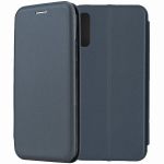 Чехол-книжка для Samsung Galaxy A30s A307 (темно-синий) Fashion Case