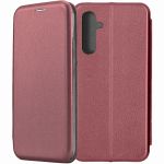 Чехол-книжка для Samsung Galaxy A54 5G A546 (темно-красный) Fashion Case