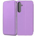 Чехол-книжка для Samsung Galaxy A55 5G A556 (фиолетовый) Fashion Case