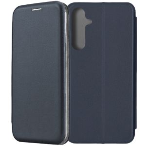 Чехол-книжка для Samsung Galaxy A55 5G A556 (темно-синий) Fashion Case