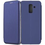 Чехол-книжка для Samsung Galaxy A6+ (2018) A605 (синий) Fashion Case