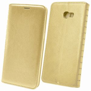Чехол-книжка для Samsung Galaxy A7 (2017) A720 (золотистый) Book Case
