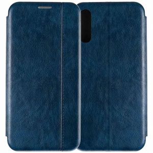 Чехол-книжка для Samsung Galaxy A70 A705 (синий) Retro Case