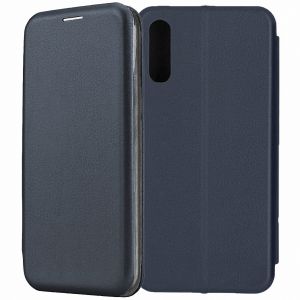 Чехол-книжка для Samsung Galaxy A70 A705 (темно-синий) Fashion Case