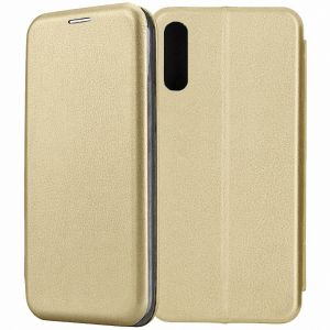 Чехол-книжка для Samsung Galaxy A70 A705 (золотистый) Fashion Case