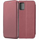 Чехол-книжка для Samsung Galaxy A71 A715 (темно-красный) Fashion Case