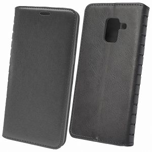 Чехол-книжка для Samsung Galaxy A8+ (2018) A730 (черный) Book Case