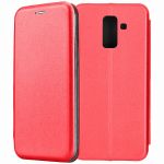 Чехол-книжка для Samsung Galaxy A6+ (2018) A605 (красный) Fashion Case