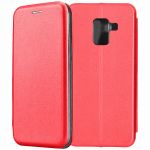 Чехол-книжка для Samsung Galaxy A8 (2018) A530 (красный) Fashion Case