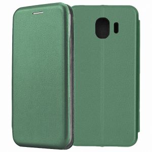 Чехол-книжка для Samsung Galaxy J4 (2018) J400 (зеленый) Fashion Case