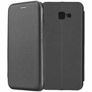 Чехол-книжка для Samsung Galaxy J4+ J415 (черный) Fashion Case