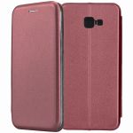Чехол-книжка для Samsung Galaxy J4+ J415 (темно-красный) Fashion Case