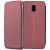 Чехол-книжка для Samsung Galaxy J5 (2017) J530 (темно-красный) Fashion Case