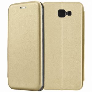 Чехол-книжка для Samsung Galaxy J5 Prime G570 (золотистый) Fashion Case