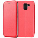 Чехол-книжка для Samsung Galaxy J6 (2018) J600 (красный) Fashion Case