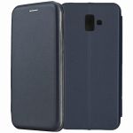 Чехол-книжка для Samsung Galaxy J6+ J610 (темно-синий) Fashion Case