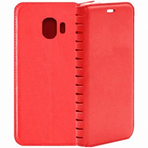 Чехол-книжка для Samsung Galaxy J2 (2018) J250 (красный) Book Case