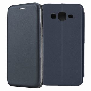 Чехол-книжка для Samsung Galaxy J2 Prime G532 (темно-синий) Fashion Case