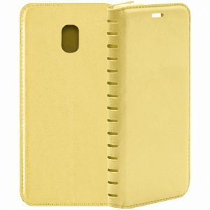Чехол-книжка для Samsung Galaxy J3 (2017) J330 (золотистый) Book Case
