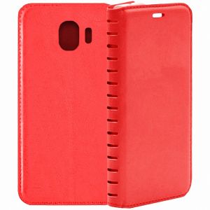 Чехол-книжка для Samsung Galaxy J4 (2018) J400 (красный) Book Case