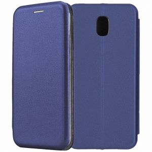 Чехол-книжка для Samsung Galaxy J5 (2017) J530 (синий) Fashion Case