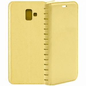 Чехол-книжка для Samsung Galaxy J6+ J610 (золотистый) Book Case