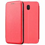 Чехол-книжка для Samsung Galaxy J7 (2017) J730 (красный) Fashion Case