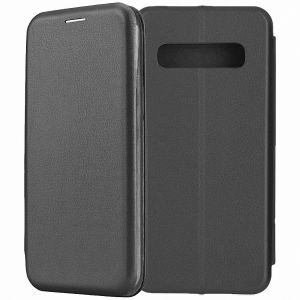 Чехол-книжка для Samsung Galaxy S10 G973 (черный) Fashion Case