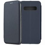 Чехол-книжка для Samsung Galaxy S10 G973 (темно-синий) Fashion Case