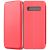 Чехол-книжка для Samsung Galaxy S10+ G975 (красный) Fashion Case