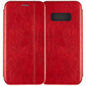 Чехол-книжка для Samsung Galaxy S10e G970 (красный) Retro Case