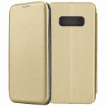 Чехол-книжка для Samsung Galaxy S10e G970 (золотистый) Fashion Case