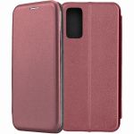 Чехол-книжка для Samsung Galaxy S20 G980 (темно-красный) Fashion Case