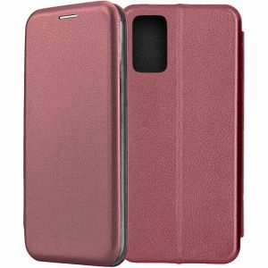 Чехол-книжка для Samsung Galaxy S20+ G985 (темно-красный) Fashion Case