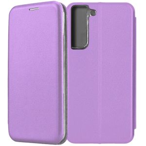 Чехол-книжка для Samsung Galaxy S21 FE G990 (фиолетовый) Fashion Case