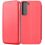 Чехол-книжка для Samsung Galaxy S21 FE G990 (красный) Fashion Case