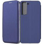 Чехол-книжка для Samsung Galaxy S21 FE G990 (синий) Fashion Case