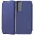 Чехол-книжка для Samsung Galaxy S21 FE G990 (синий) Fashion Case