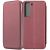 Чехол-книжка для Samsung Galaxy S21 FE G990 (темно-красный) Fashion Case