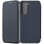 Чехол-книжка для Samsung Galaxy S21 FE G990 (темно-синий) Fashion Case